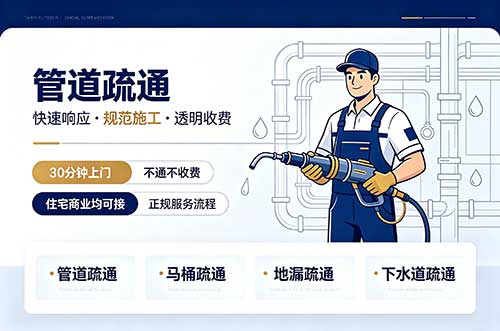 湖州管道疏通