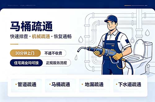 湖州马桶疏通