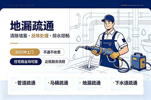湖州地漏疏通